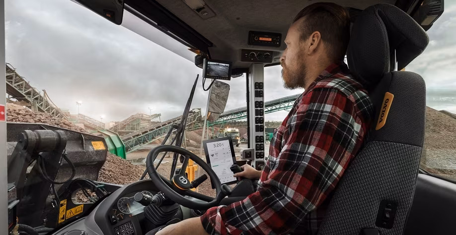 Cabine da carregadeira Volvo