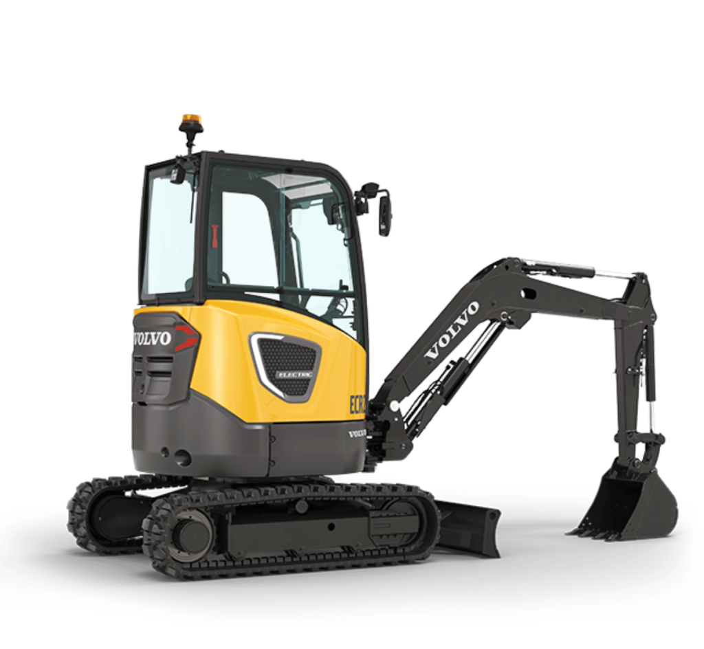 Escavadeira Compacta ECR25 Volvo
