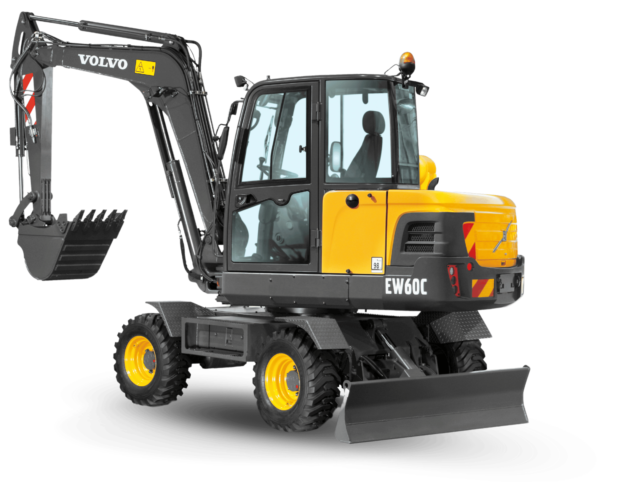 Escavadeira Compacta EW60C Volvo