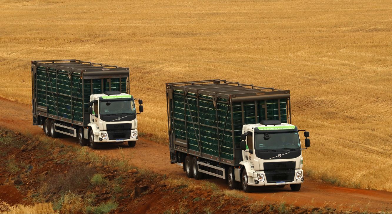 caminhões Volvo VM no Agro - Tracbel