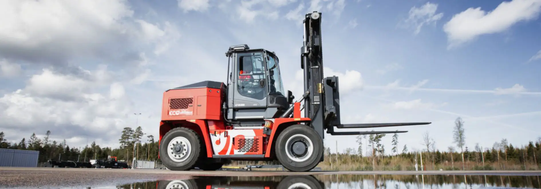 Empilhadeiras Kalmar parceria Tracbel