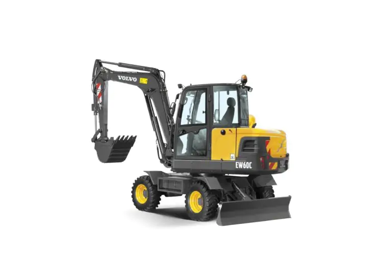 Escavadeira Volvo EW60C