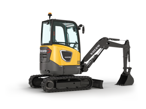 Escavadeiras Volvo ECR25 Electric
